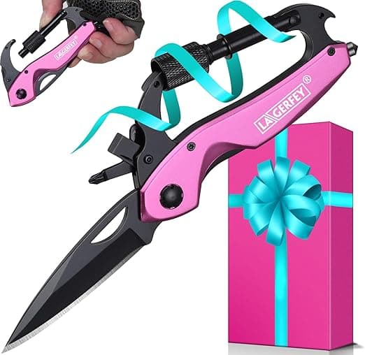 Gifts for Women Mom Wife - Mothers Day Gifts, Birthday Gift for Woman, Stocking Stuffers for Women - Stocking Stuffers for Mom Wife, Woman Gift for Christmas - P’ink Multitool